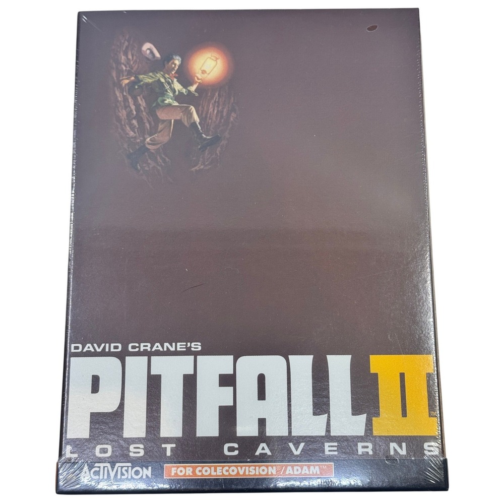 Pitfall II Lost Caverns ColecoVision Adam Activision David Crane New Sealed